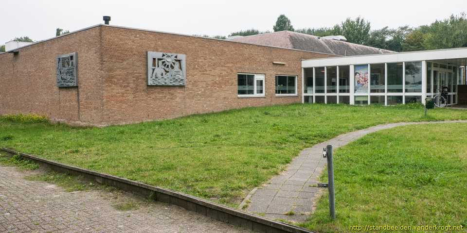 Noordwijk-Binnen -  Muurplastiek