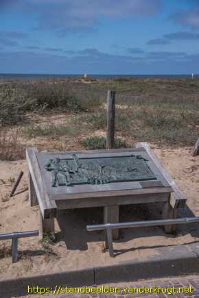 Noordwijk aan Zee -  Plaquette kustversterking