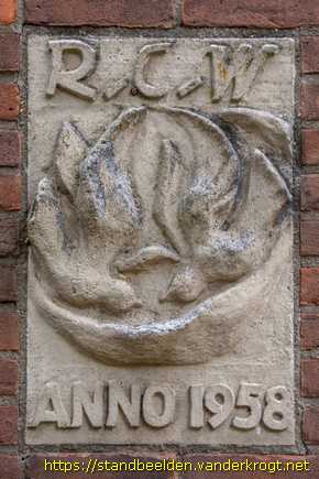Rijswijk -  Woningbouwverenigingssteen R.C.W.