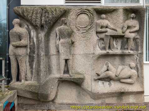 Rijswijk -  Betonreliëf