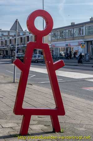 Rotterdam -  Attentiefiguren oversteekplaatsen