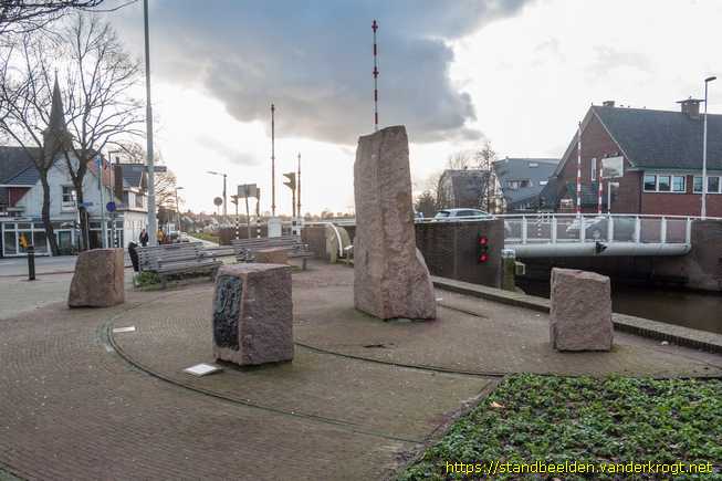 Rotterdam -  Het verzetsmonument voor Terbregge