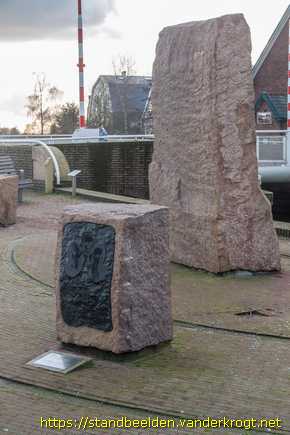 Rotterdam -  Het verzetsmonument voor Terbregge