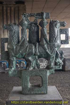 Rotterdam -  Dubbele paardenfiguren