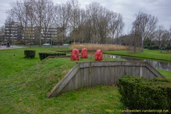 Rotterdam -  Kunstwerk met groen