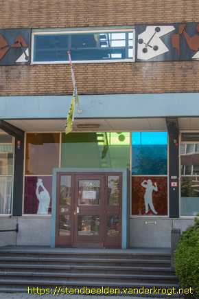 Schiedam -  Wandreliëf Technisch Onderwijs