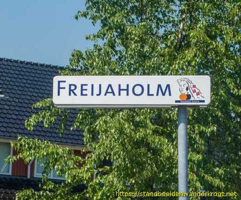 Schiedam -  Straatnaamborden Noordse goden