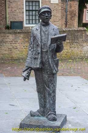 Spijkenisse -  Dorpsomroeper Barend Smits