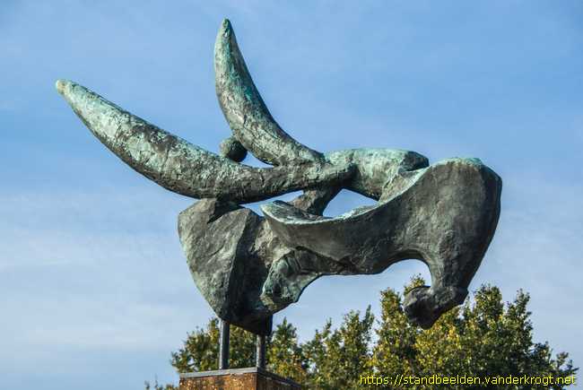 Vlaardingen -  Compositie ('Vliegend paard')