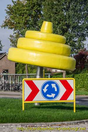 Stolwijk -  Drie kazen en een klomp boter (wapen van Stolwijk)