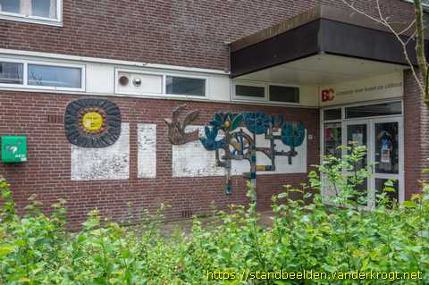 Voorschoten -  Keramisch reliëf