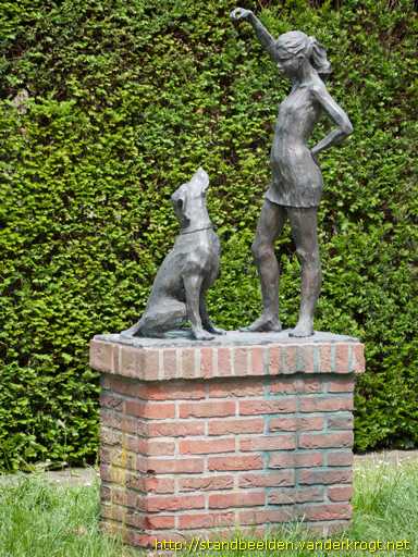 Wassenaar - Meisje met hond