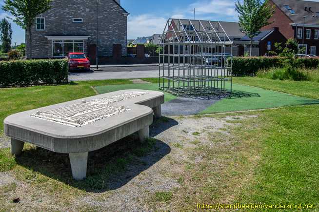 Zoetermeer -  Maquettetafel met klimhuis