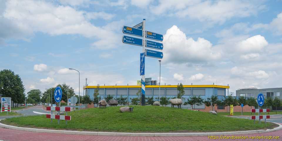 Tynaarlo-Vriezerbrug - Rotondeschapen