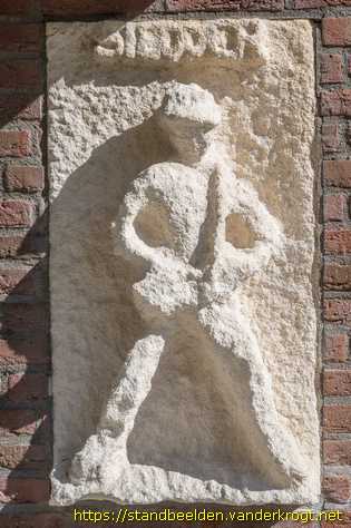 Drachten - Reliëfs met landbouwberoepen