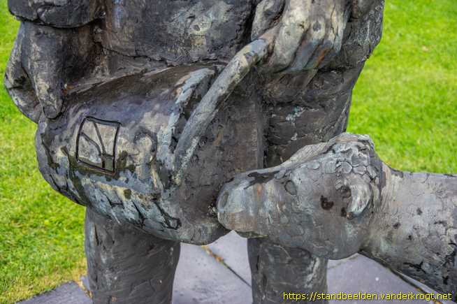 Uddel - Man met kalf