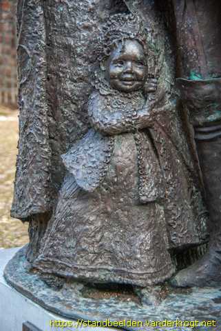 Buren - Willem van Oranje, Anna van Buren, Filips en Maria