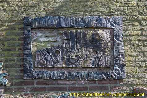 Hedel - Keramisch wandkunstwerk boom en vogels