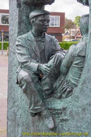 Oldebroek - Echtpaar in Klederdracht
