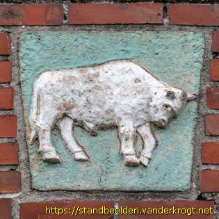 Groningen - Portiekdecoratie Tekens van de Dierenriem Lauwersstraat