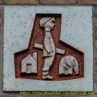 Groningen - Nillmij-geveldecoraties