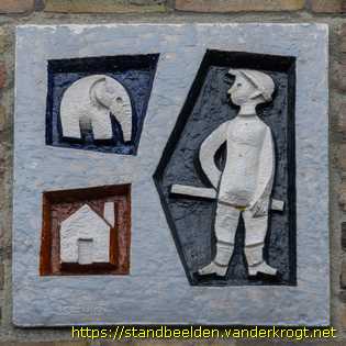 Groningen - Nillmij-geveldecoraties