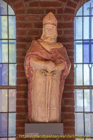 Horst - Heiligenbeelden in atrium Sint Lambertuskerk