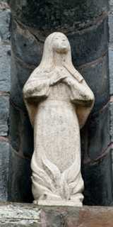 Kerkrade - Heiligenbeelden Abdijkerk Rolduc