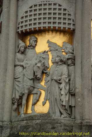 Breda - Engelbrecht I van Nassau en Johanna van Polanen (Nassau-Baroniemonument)