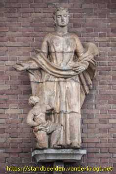 Roosendaal - Allegorie op de spoorwegen en de welvaart