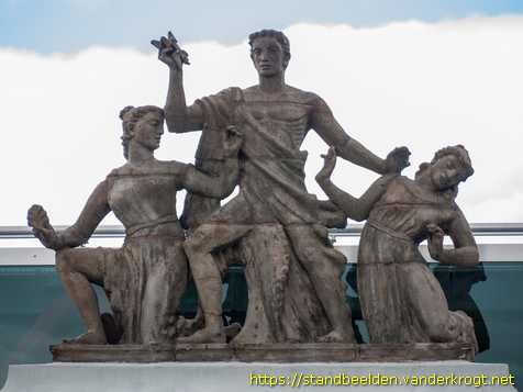 Roosendaal - Allegorie op de spoorwegen en de welvaart