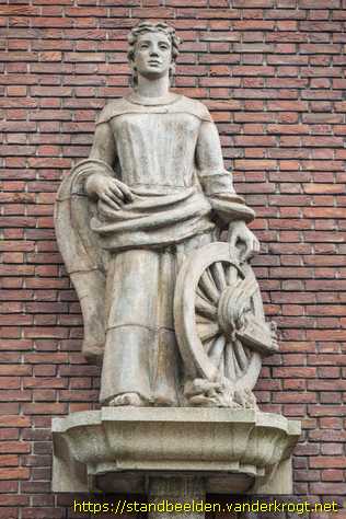 Roosendaal - Allegorie op de spoorwegen en de welvaart
