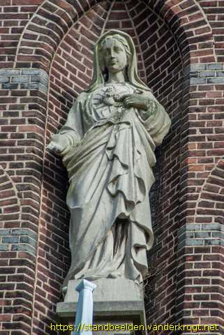 Tilburg - Sint Dionysius, H. Hartbeeld en Maria