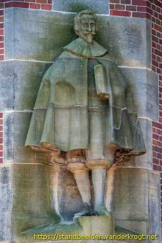 Amsterdam - Gijsbrecht van Amstel, Hugo de Groot en Jan Pietersz. Coen
