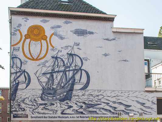 Amsterdam - Scheepvaart uit de tijd van Willem Barentsz.