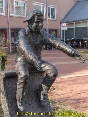 Limmen - Man met wereldbol en kind