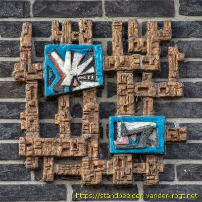 Hoofddorp - Keramisch wandkunstwerk