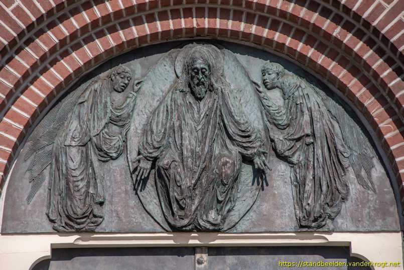 Hoofddorp - Sint Johannes de Doper - Bronzen deur