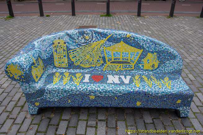 Nieuw-Vennep - Social Sofa 'I ♥ N-V'