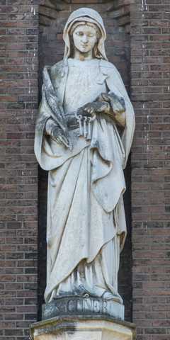 Nibbixwoud - Heiligenbeelden Sint-Cunerakerk