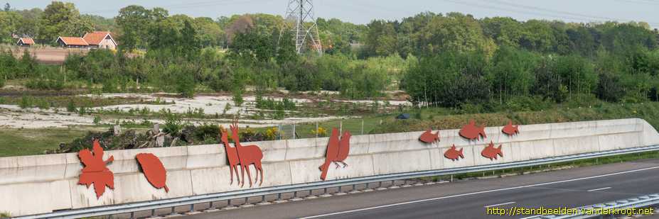 Bornerbroek - Plant- en diersilhouetten