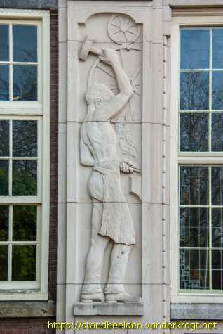 Enschede - Leerlingen ambachtsschool