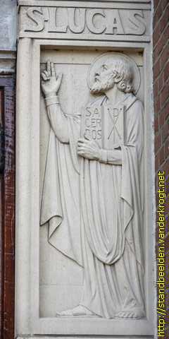 Lierderholthuis - Christus en de vier evangelisten