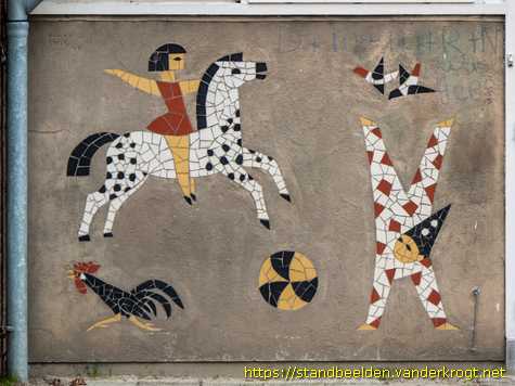 Werkhoven - Wandmozaïeken