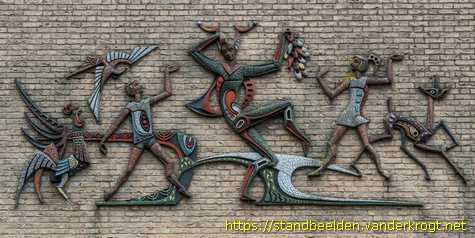 Vianen - Tijl Uilenspiegel met de grap van de linker schoen