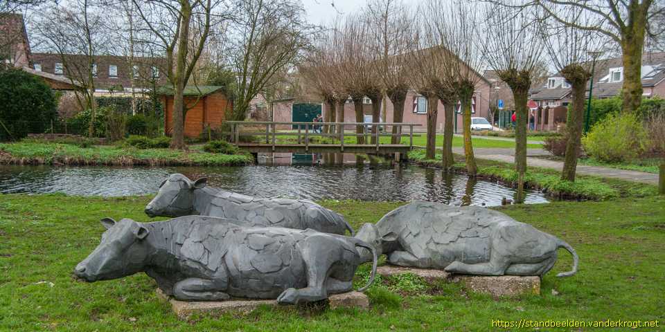 Zegveld - Drie koeien