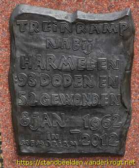 Harmelen - Monument voor de treinramp