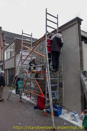 Delft - De Keramieken kaart van Delft