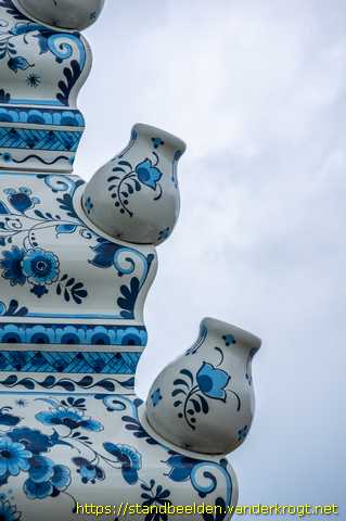 Delft - Tulpenpiramide