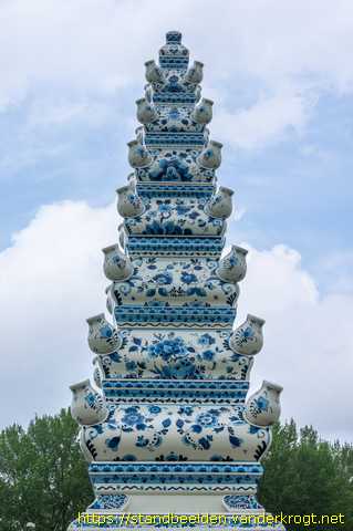 Delft - Tulpenpiramide